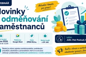 Novinky v odměňování zaměstnanců